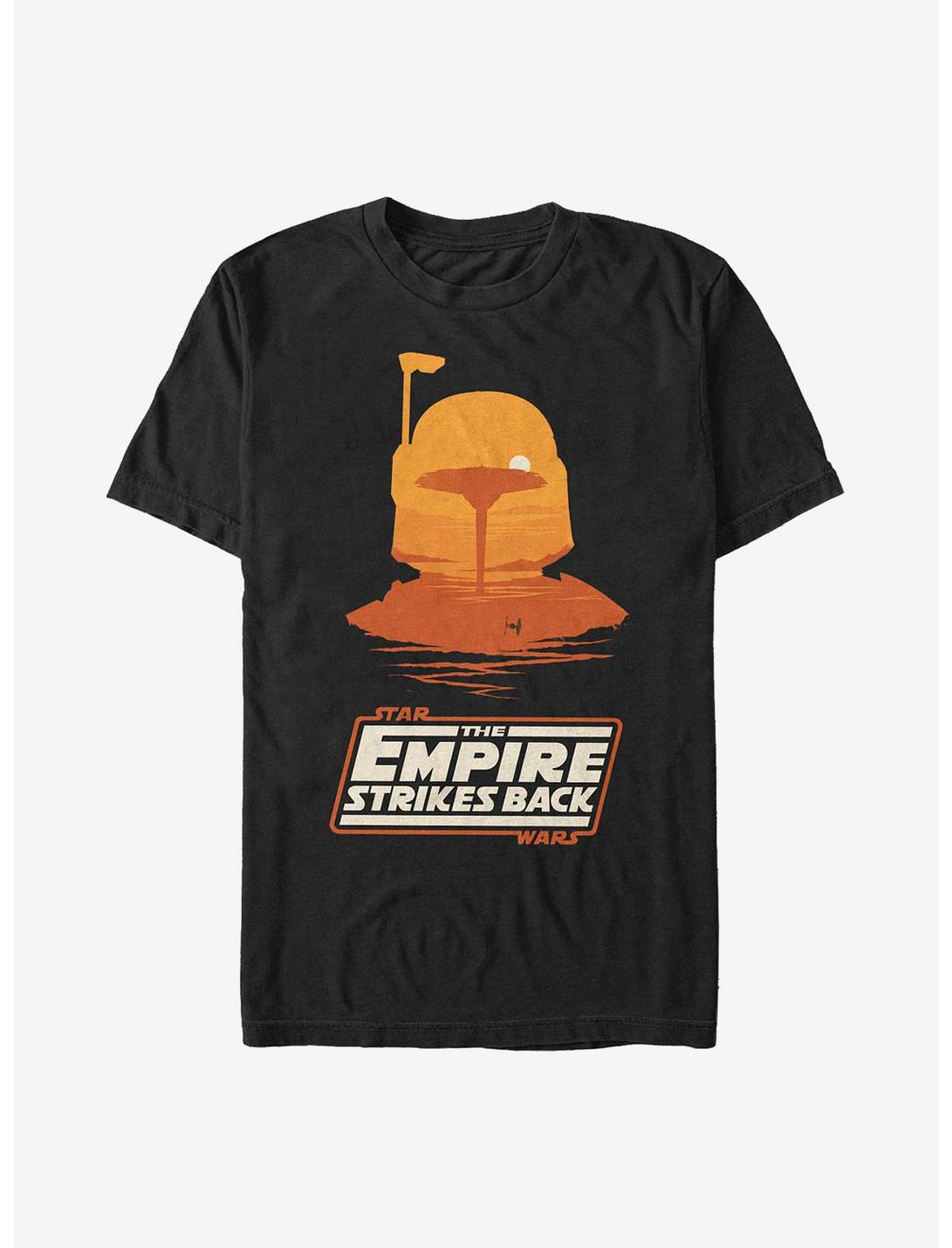 T-Shirt Star Wars Épisode V L'Empire Contre-Attaque La Cité des Nuages Boba Fett Affiche