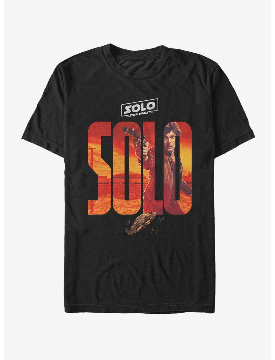 Star Wars Solo A Star Wars Story Han Movie Poster T-Shirt