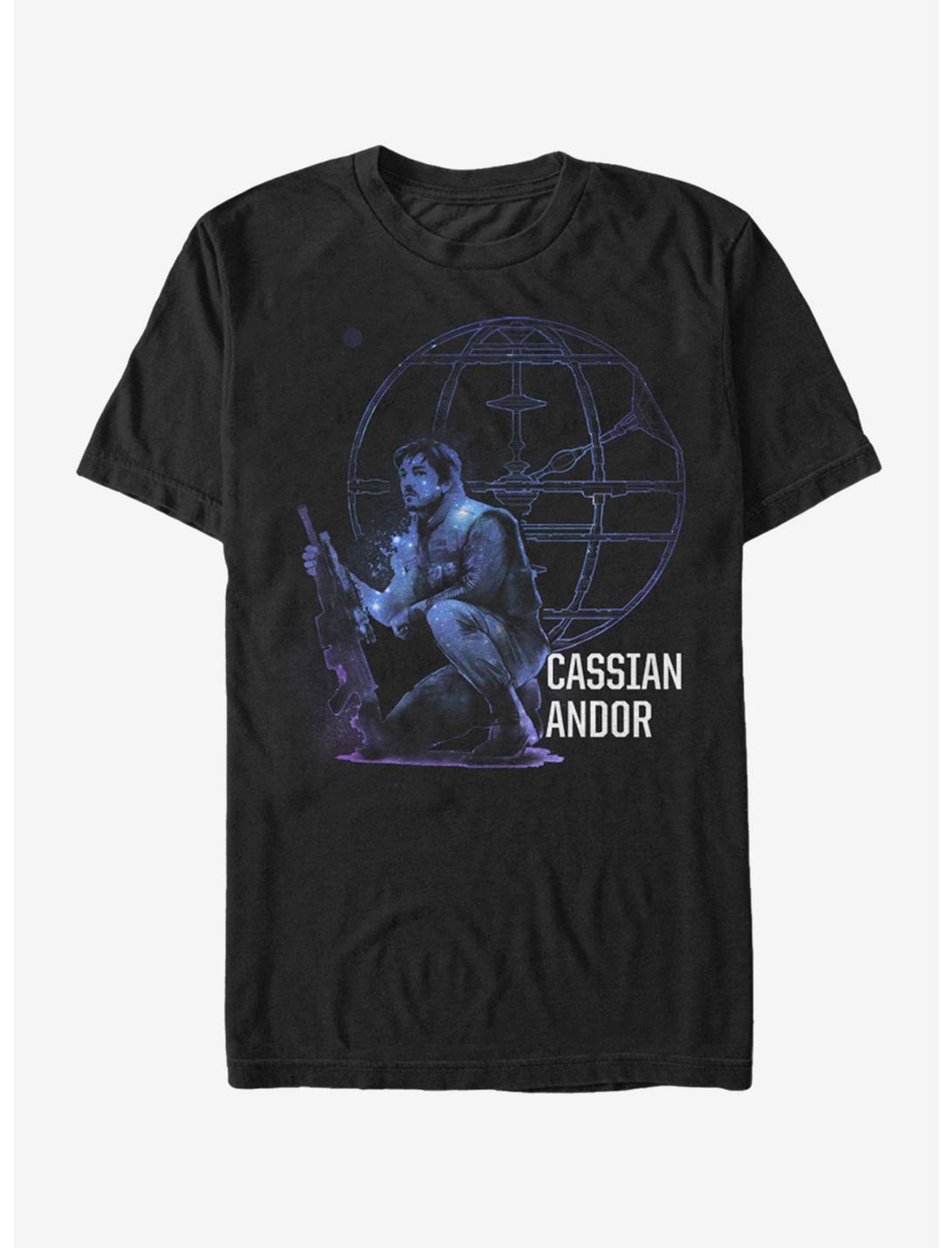 Star Wars Cassian Galaxy Print T-Shirt