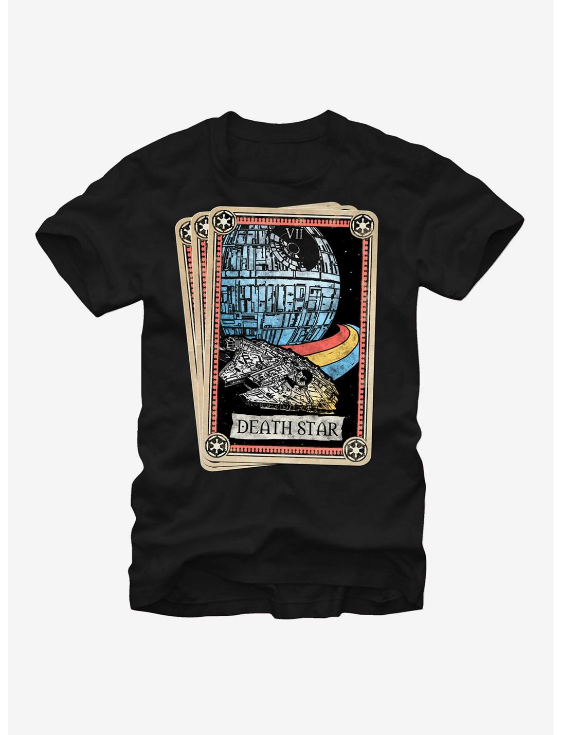 Star Wars Death Star Tarot Card T-Shirt