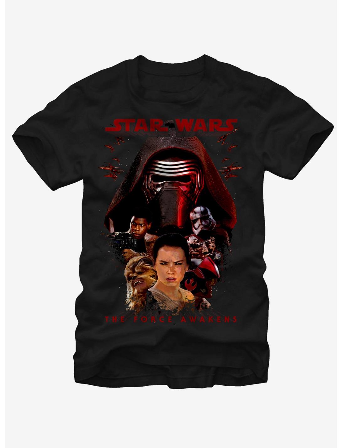 T-shirt Star Wars Épisode VII Kylo Ren et Rey