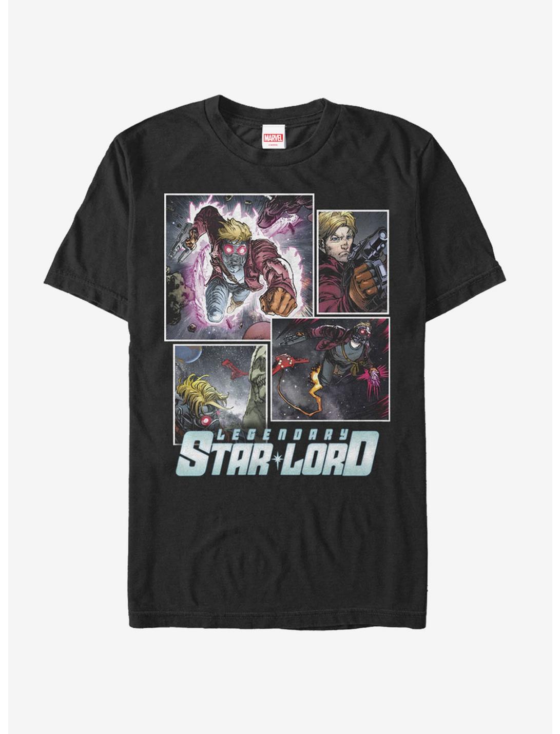 Marvel Guardians of the Galaxy Star-Lord Collage T-Shirt