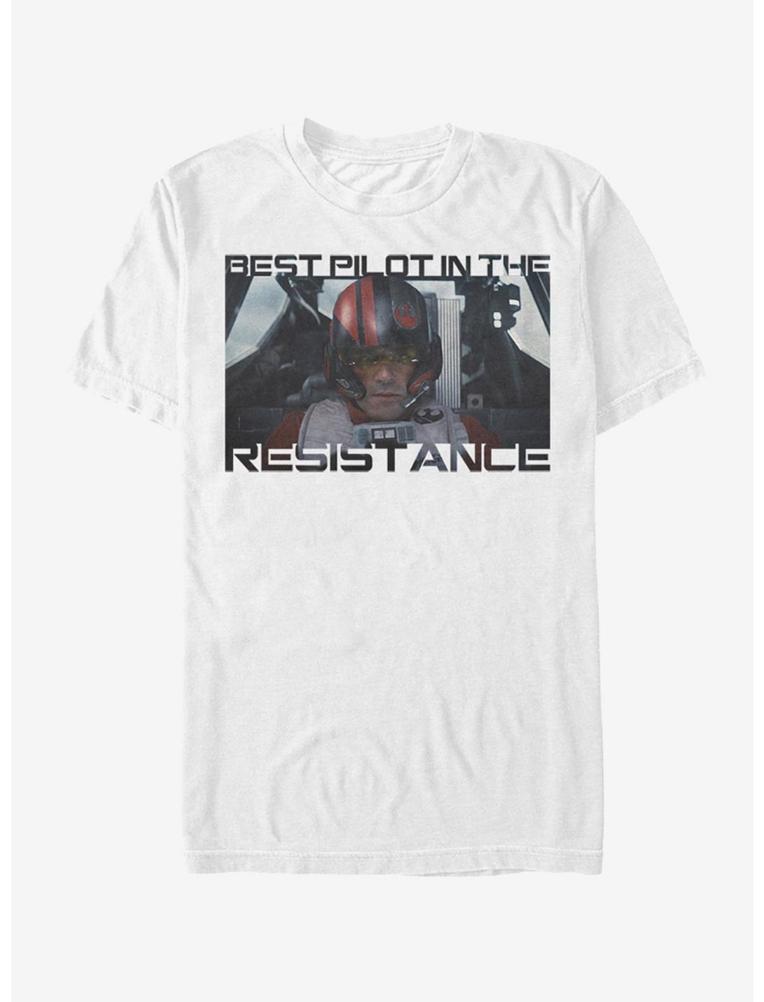Star Wars Poe Best Pilot in the Resistance T-Shirt