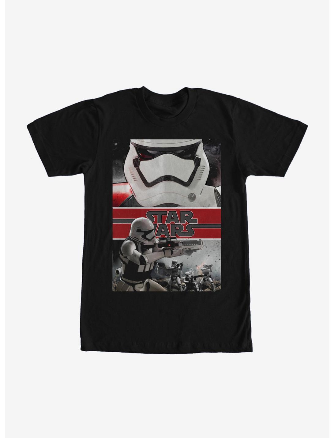 T-shirt Star Wars Stormtroopers à l'attaque