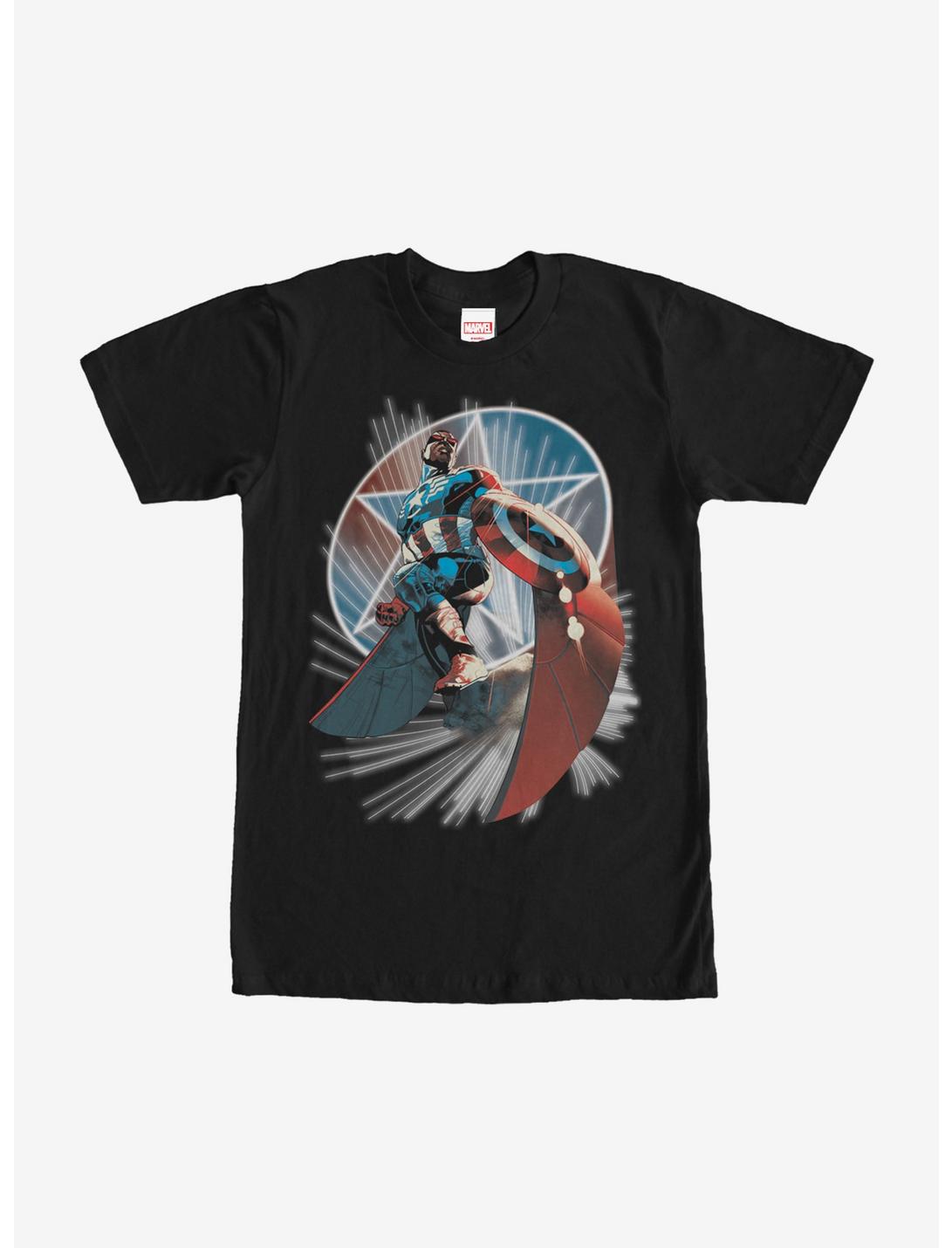 Marvel Captain America Wings T-Shirt
