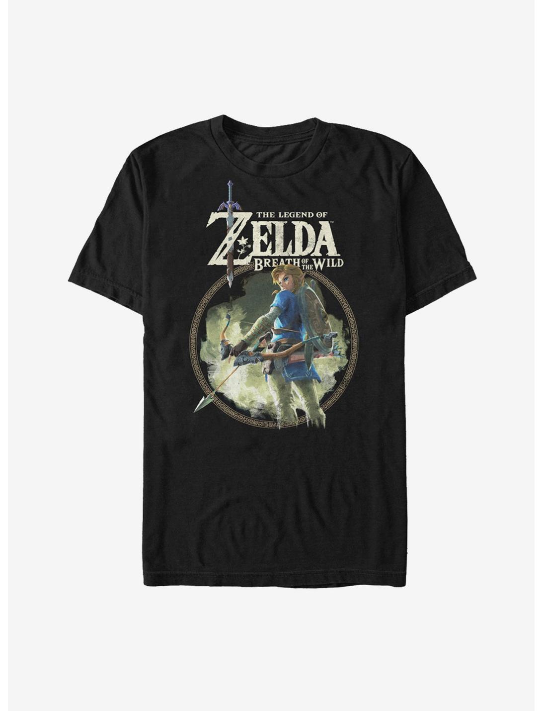 T-shirt rond Nintendo Legend of Zelda Breath of the Wild