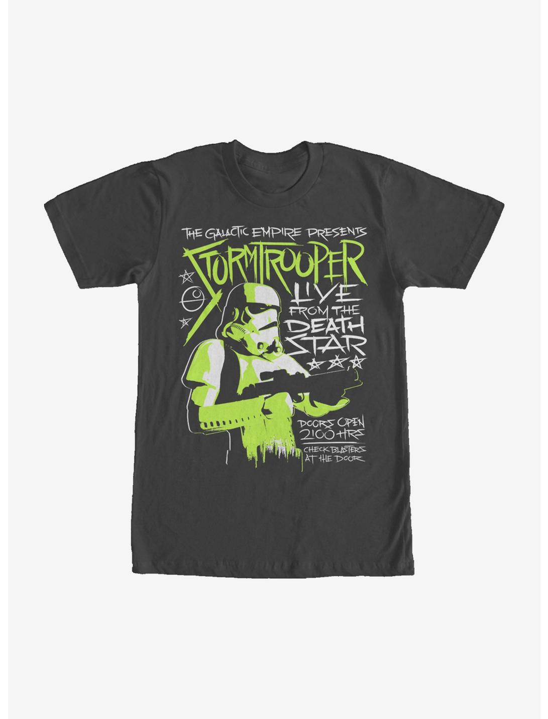 Star Wars Stormtrooper Concert Poster T-Shirt