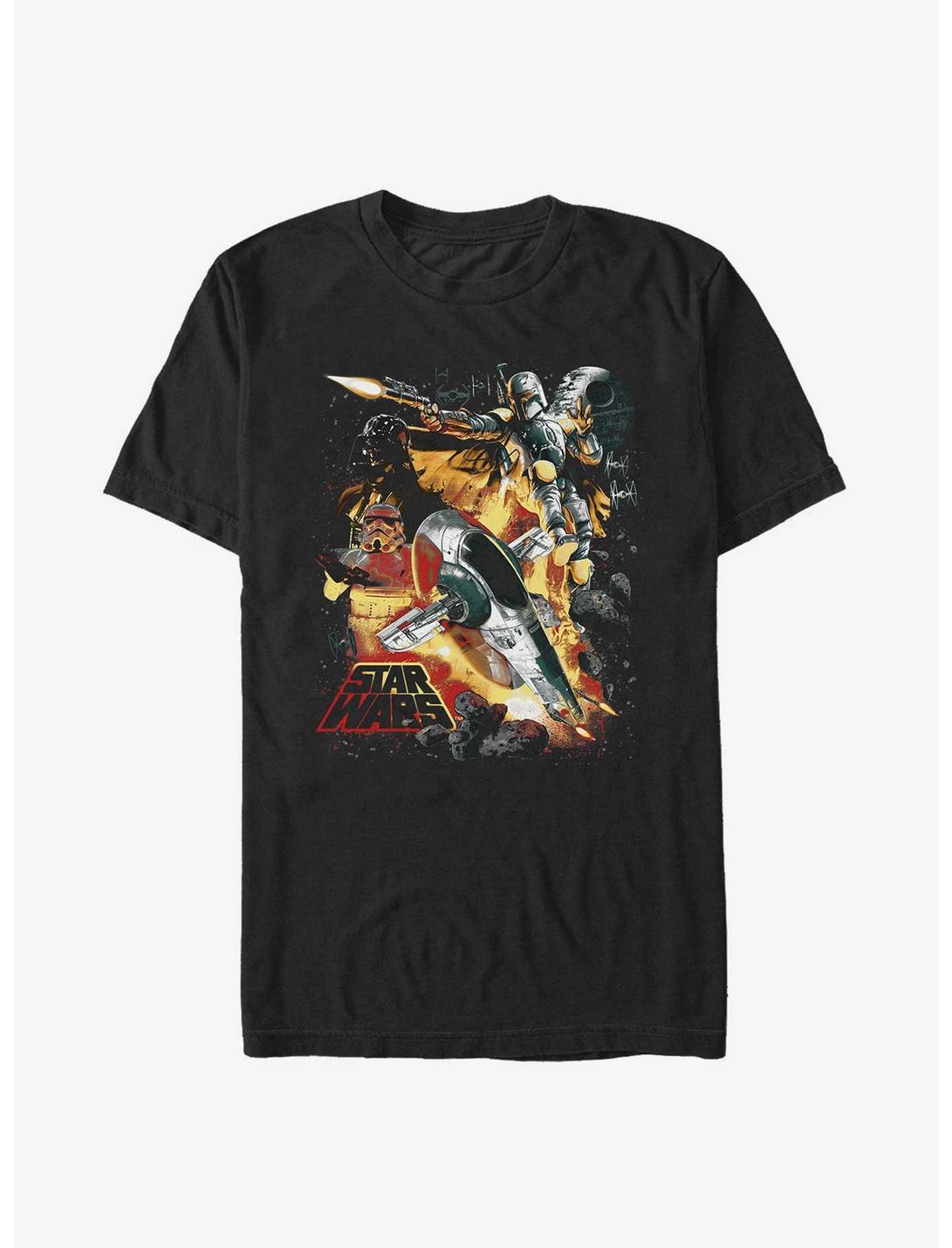 Star Wars Empire Space Montage T-Shirt