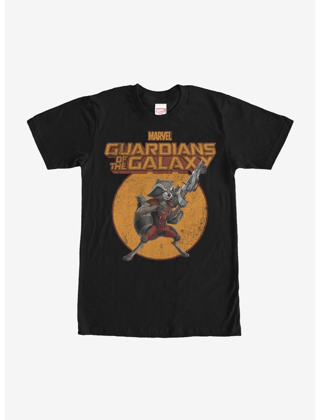 Marvel Guardians of the Galaxy Cartoon Rocket T-Shirt