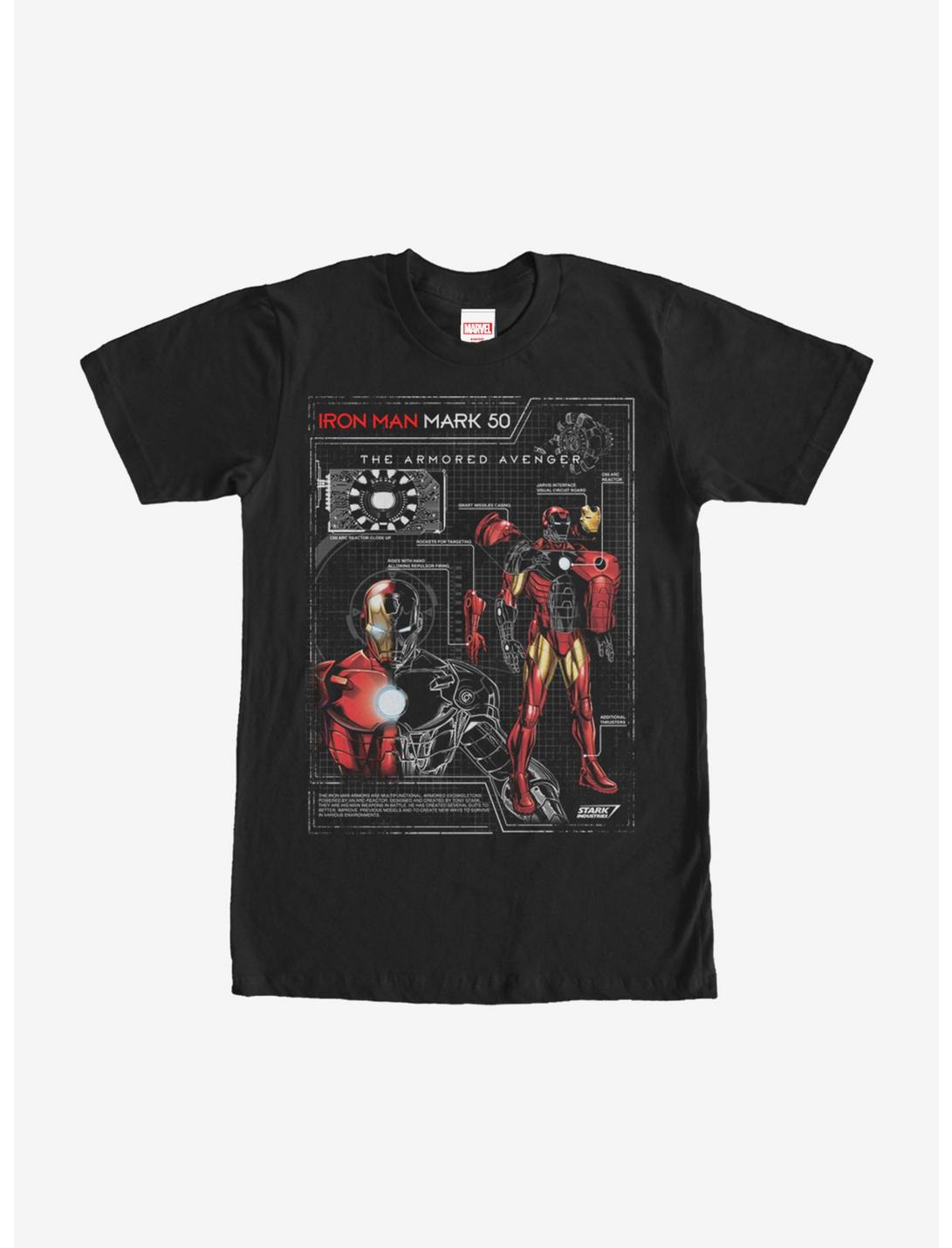 Marvel Iron Man Mark 50 T-Shirt