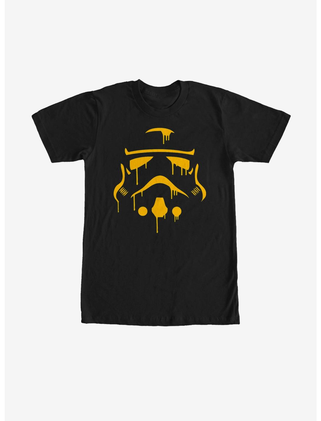 Star Wars Halloween Dripping Stormtrooper Helmet T-Shirt