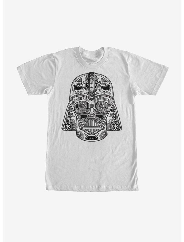 Star Wars Henna Darth Vader Helmet Print T-Shirt