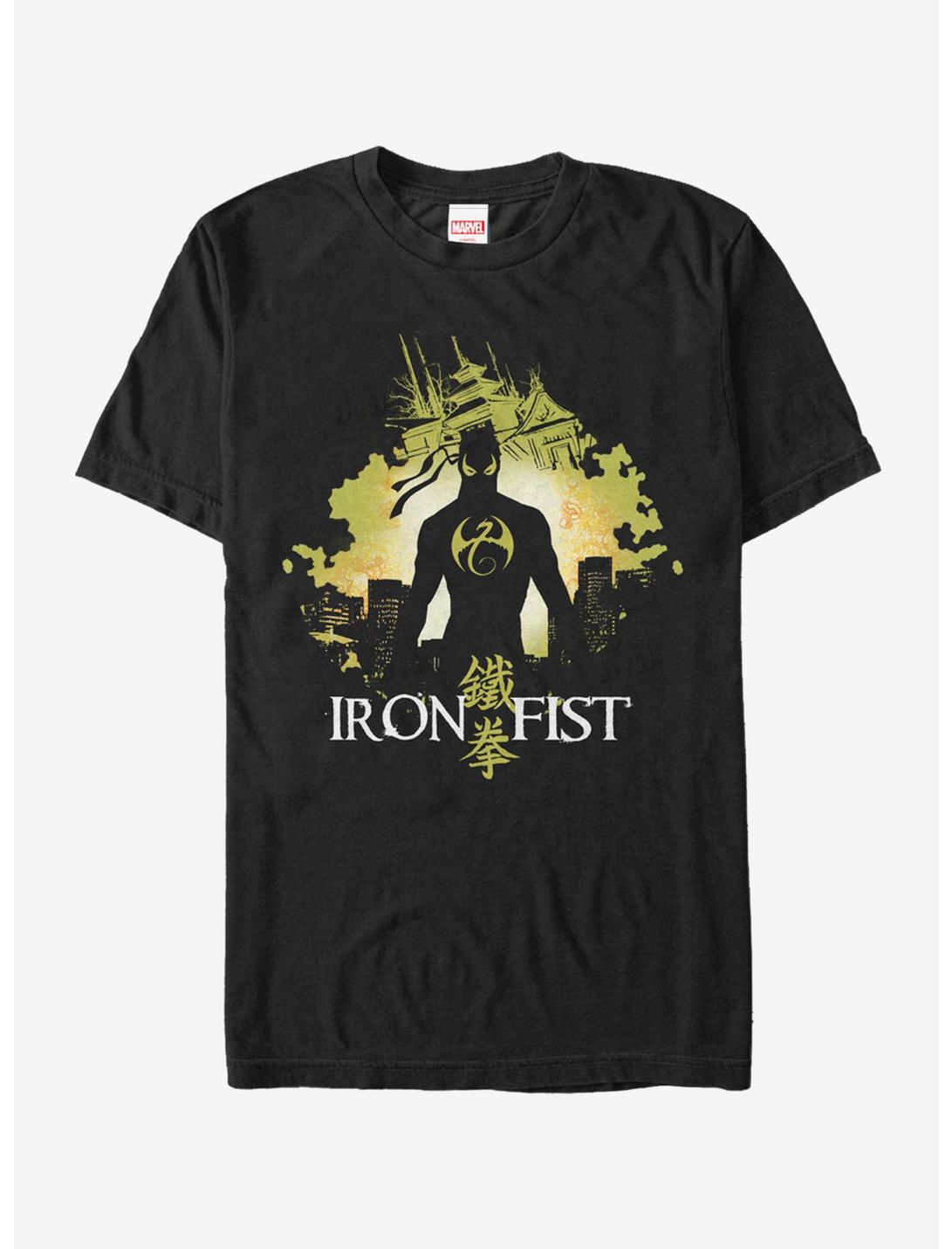 Marvel Iron Fist Cityscape T-Shirt