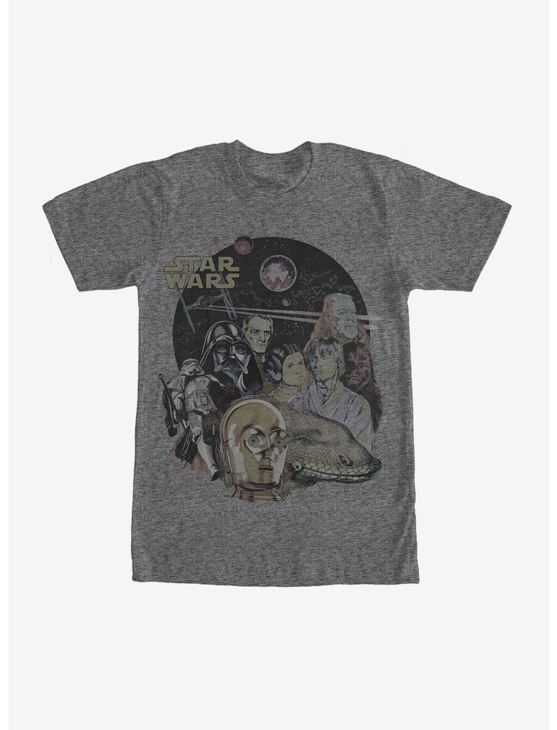 Star Wars Characters and Sandtrooper T-Shirt