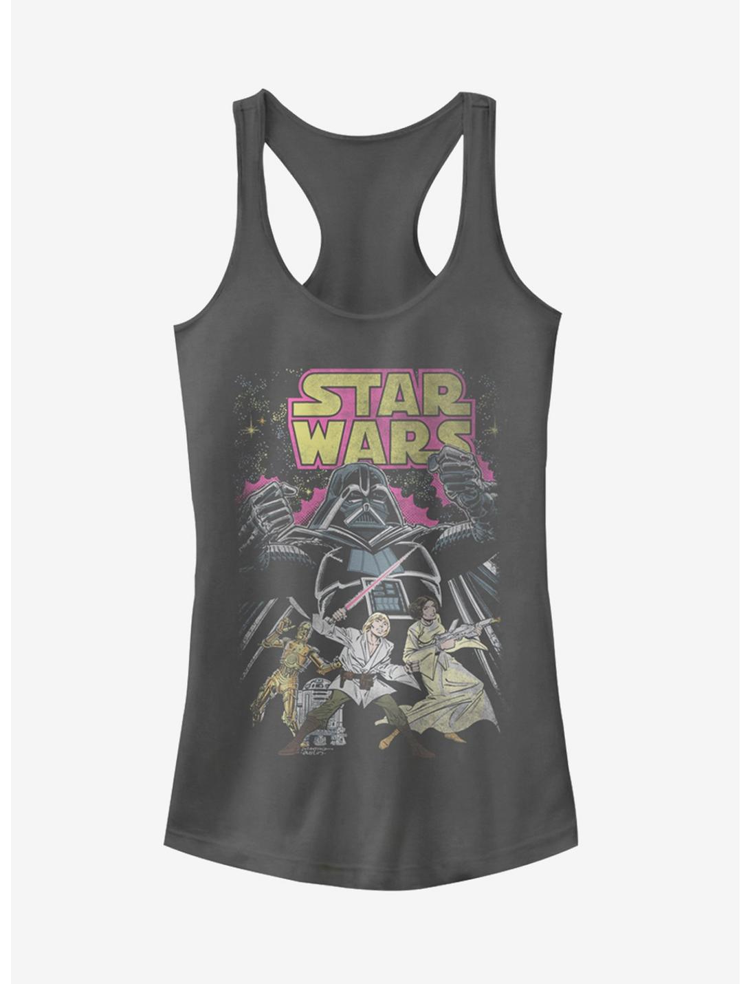 Star Wars Comic Cover Girls Tank