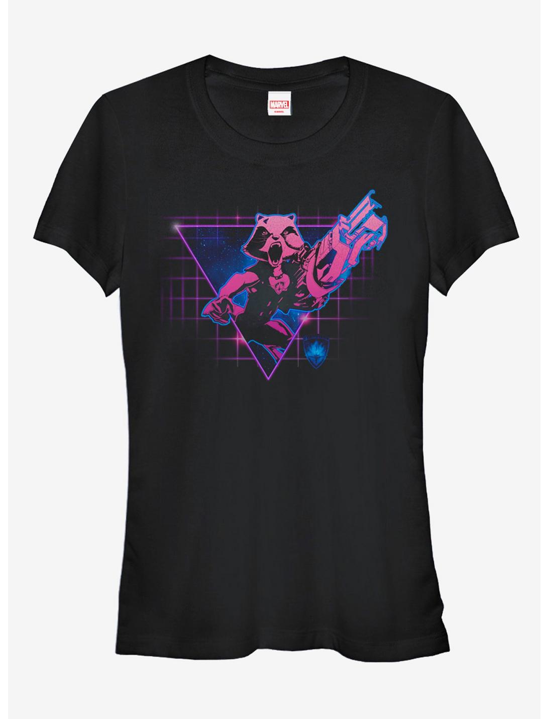 Marvel Guardians of the Galaxy Rocket Triangle Girls T-Shirt