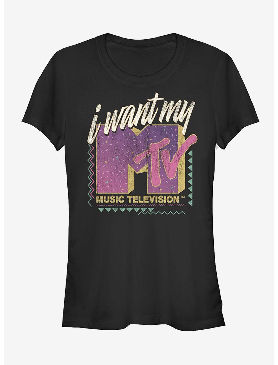 MTV Retro I Want My Logo Girls T-Shirt