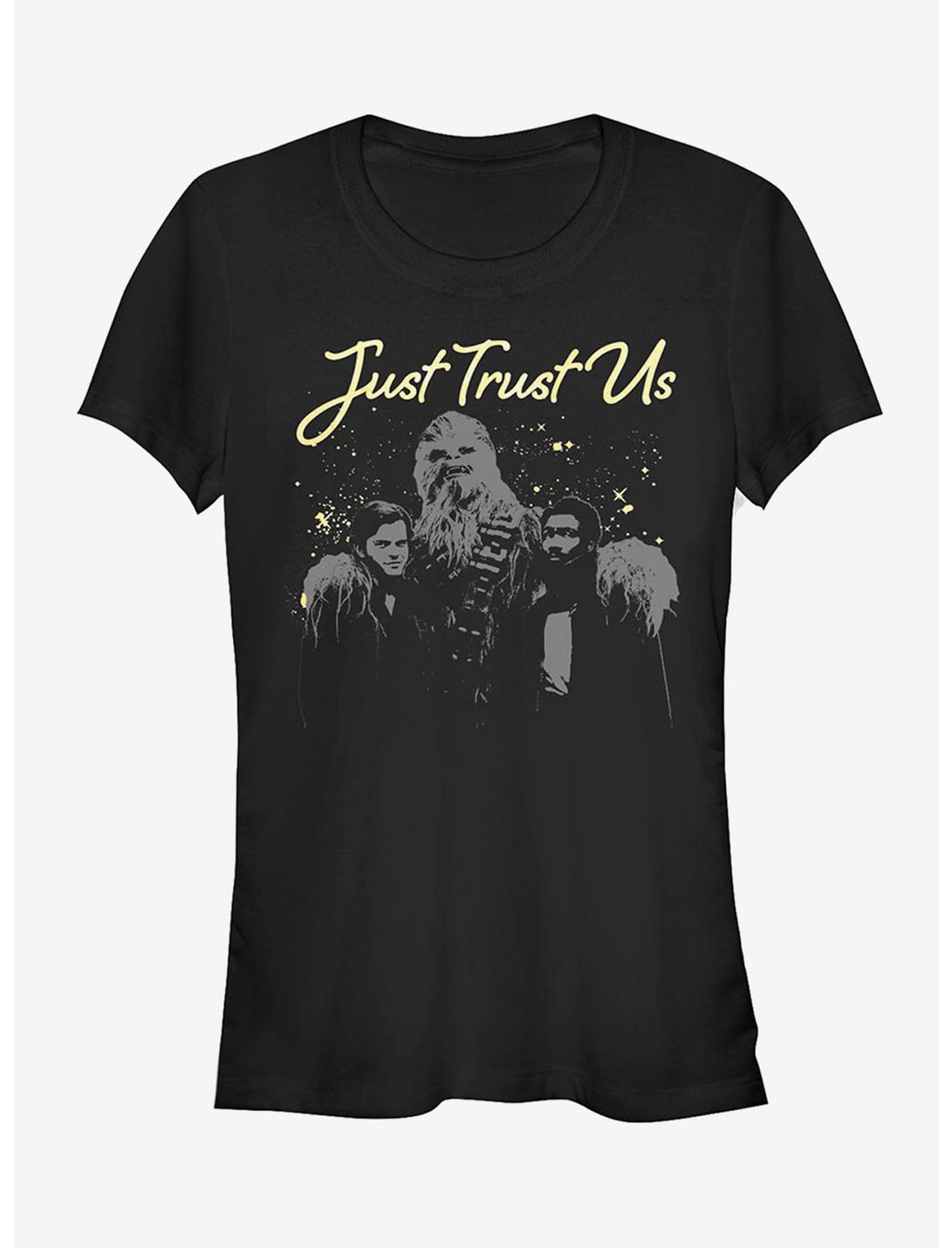T-shirt Fille Star Wars Fais-nous Confiance