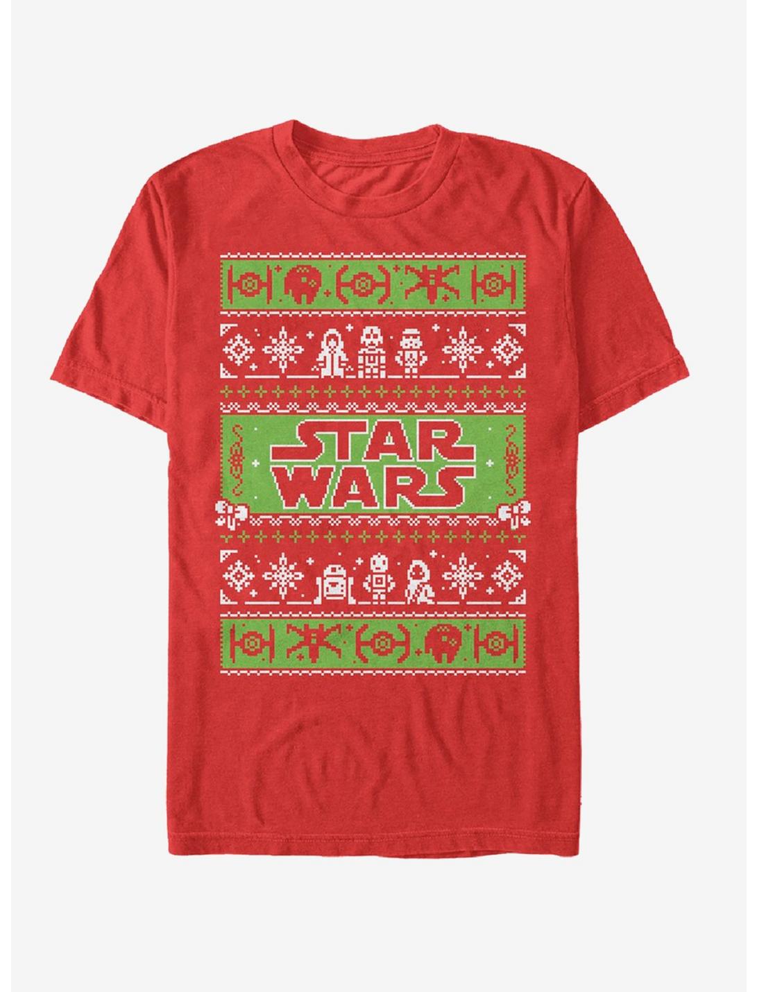 Star Wars Ugly Christmas Sweater Come to the Merry Side T-Shirt