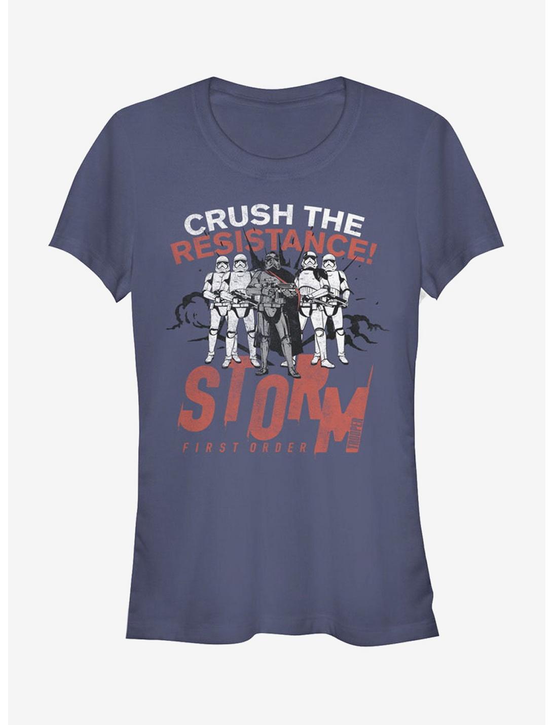 T-shirt Star Wars Filles Écrase la Résistance