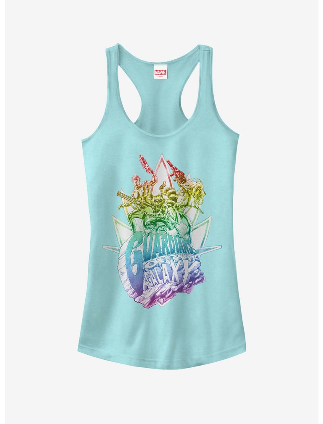 Marvel Guardians of the Galaxy Team Rainbow Girls T-Shirt