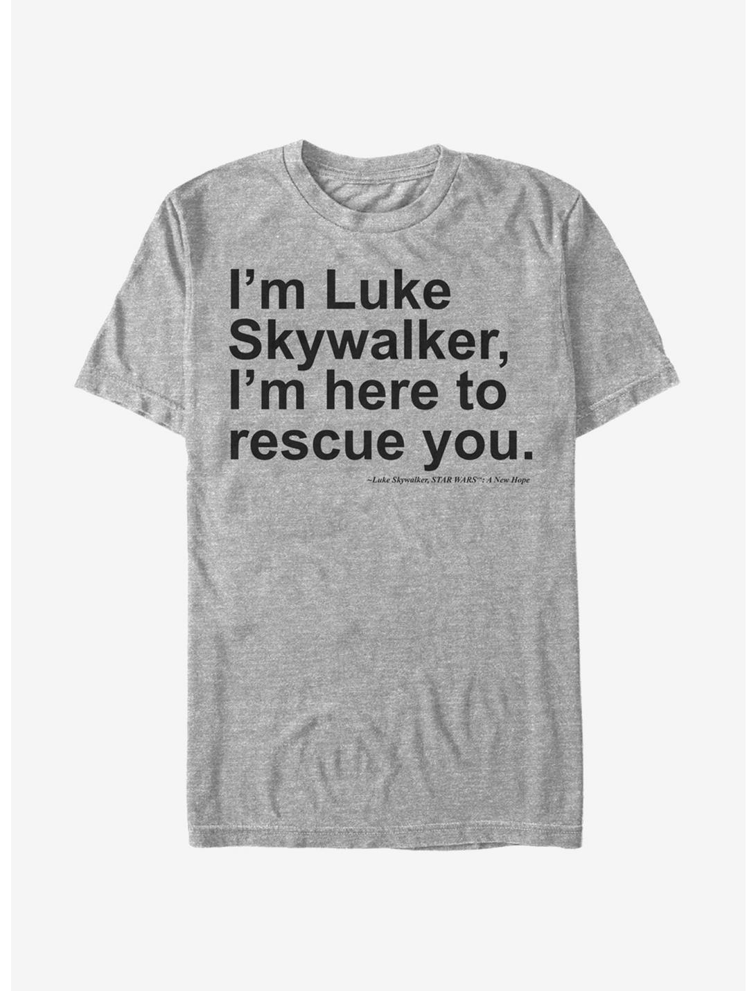 Star Wars Here to Rescue You T-Shirt