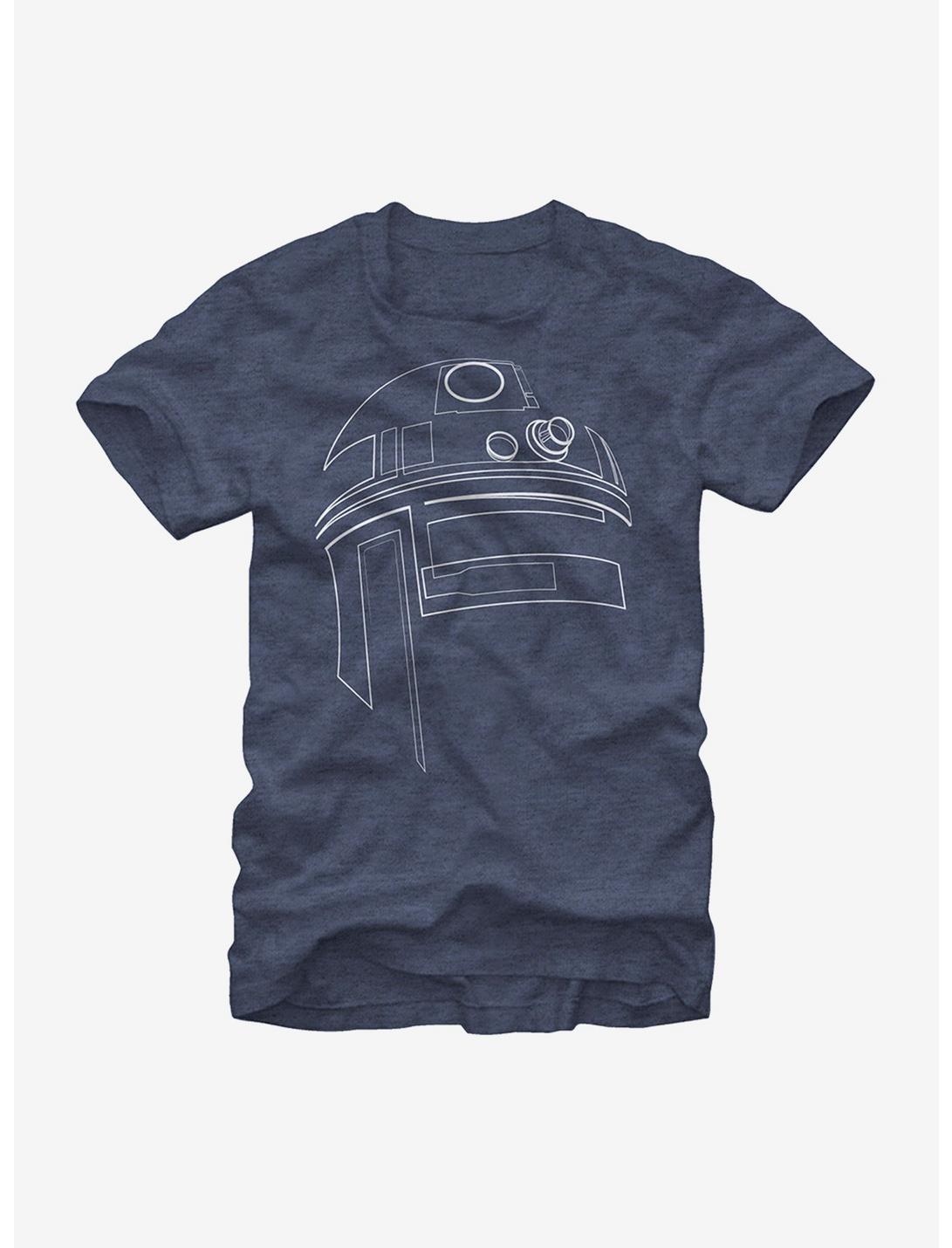 Star Wars R2-D2 Outline T-Shirt