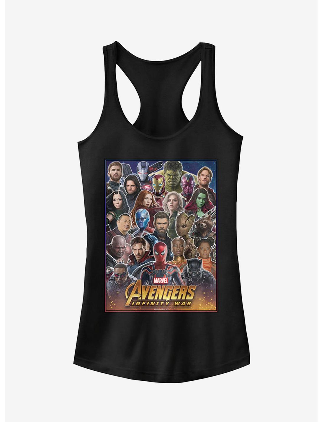 Débardeur Fille Marvel Avengers: Infinity War Collage de Héros