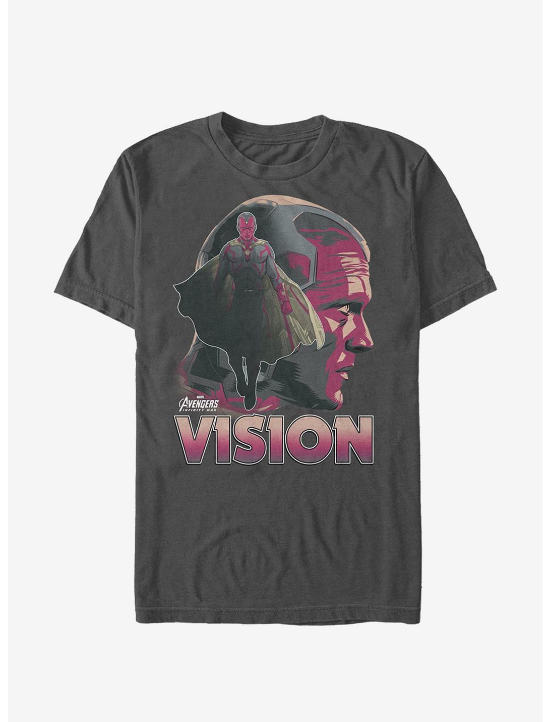 T-shirt Portrait de Vision Marvel Avengers: Infinity War