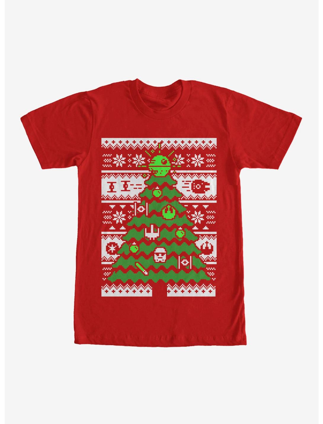 Star Wars Ugly Christmas Sweater Tree T-Shirt