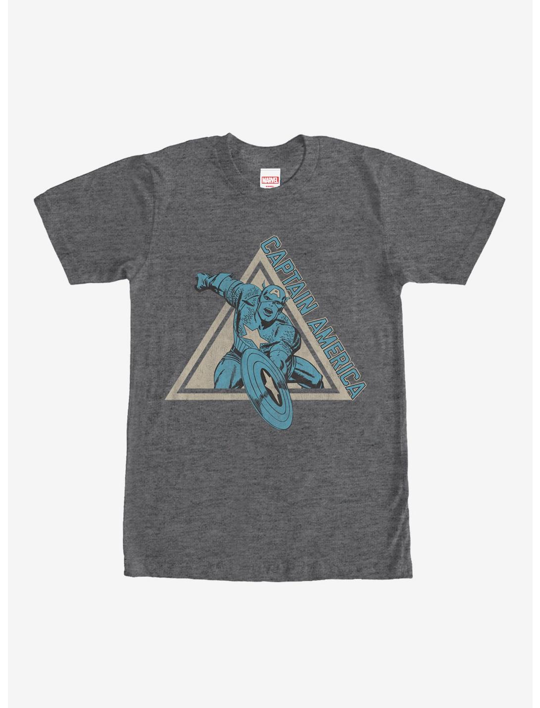 Marvel Triangle Captain America T-Shirt