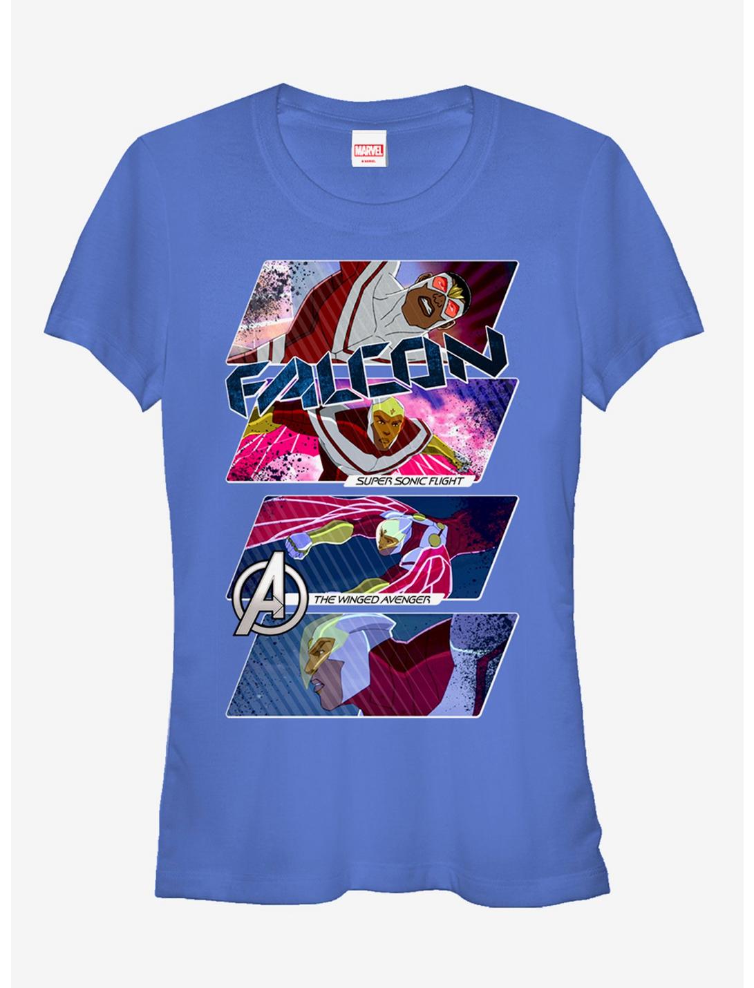 Marvel Falcon Panels Girls T-Shirt