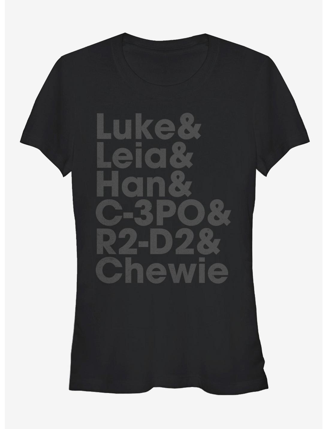 Star Wars Luke and Leia Girls T-Shirt