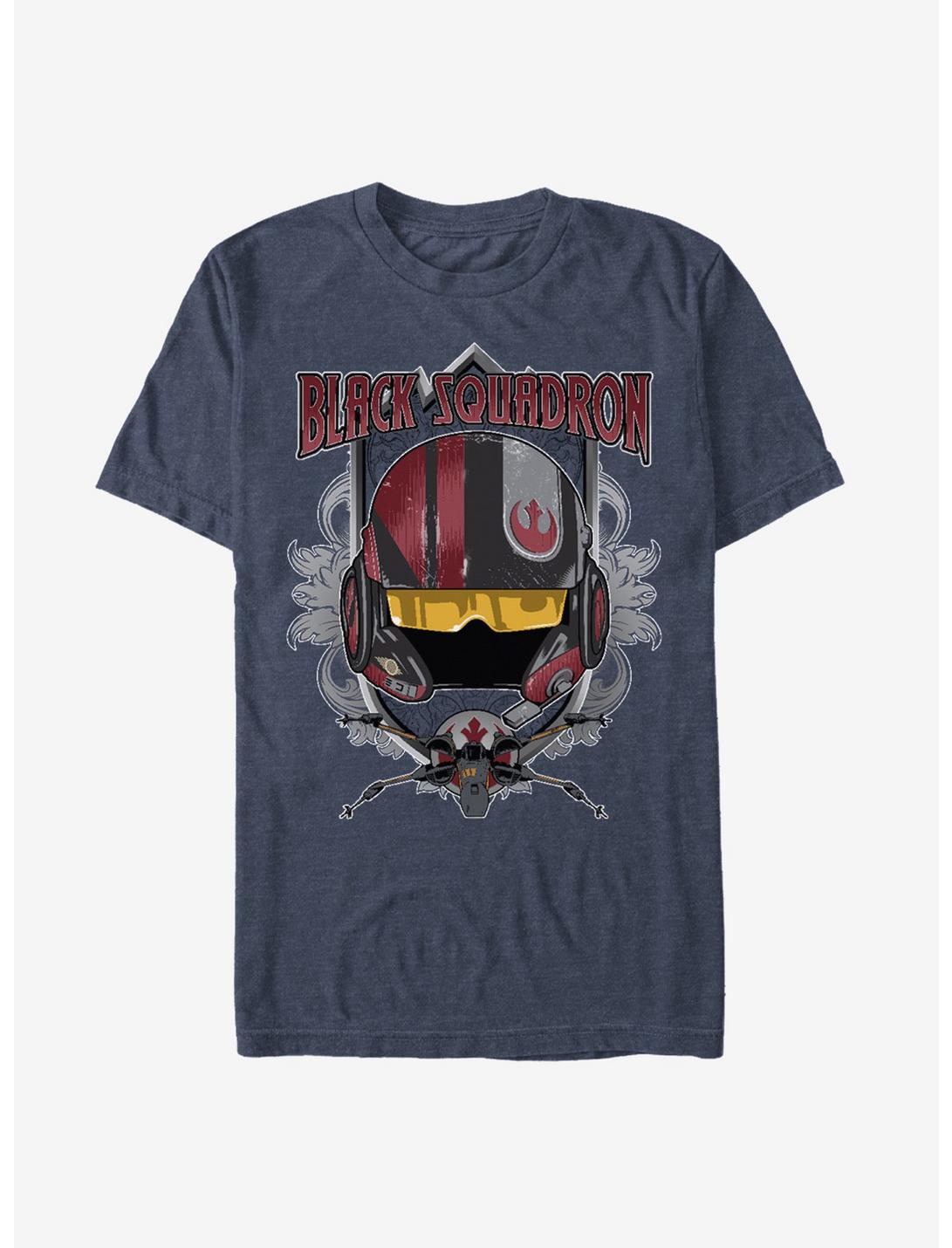 T-shirt Star Wars Resistance Escadron Noir