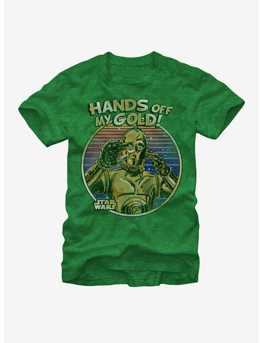 Star Wars C-3PO Hands Off My Gold T-Shirt