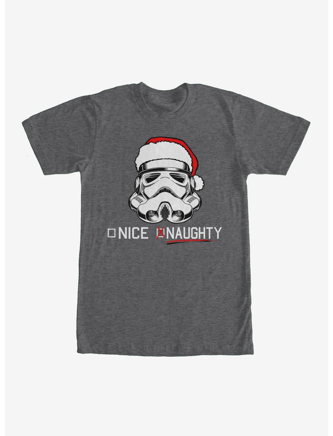 Star Wars Christmas Stormtrooper Naughty List T-Shirt