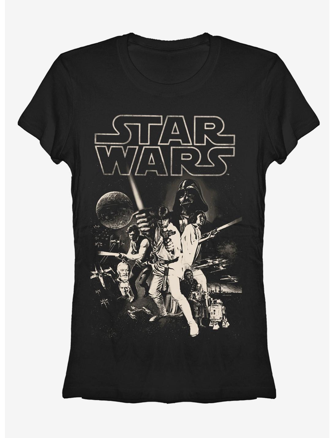 Star Wars Classic Poster Girls T-Shirt