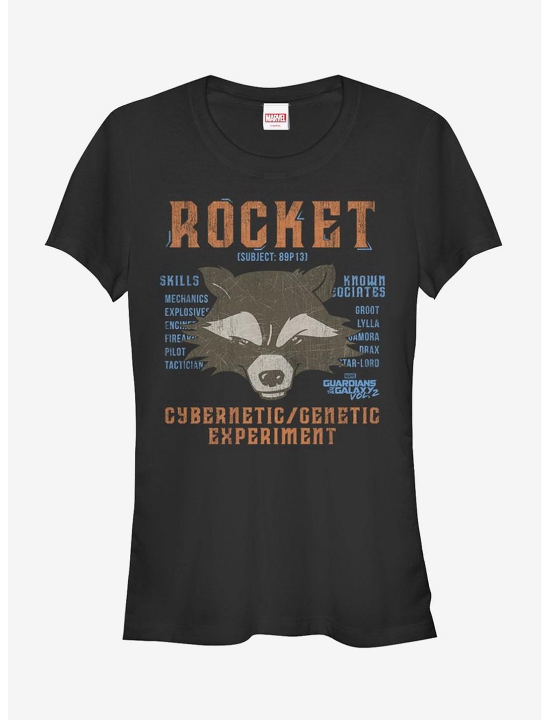 T-shirt Fille Marvel Les Gardiens de la Galaxie Vol. 2 Rocket List