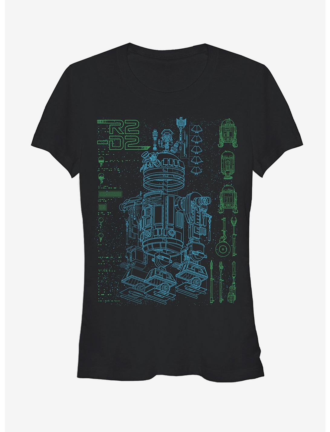 Star Wars Inside R2D2 Girls T-Shirt