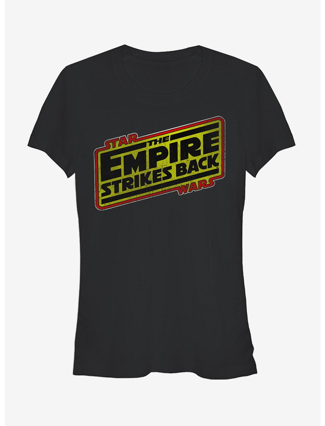 Star Wars Episode V The Empire Strikes Back Logo Girls T-Shirt