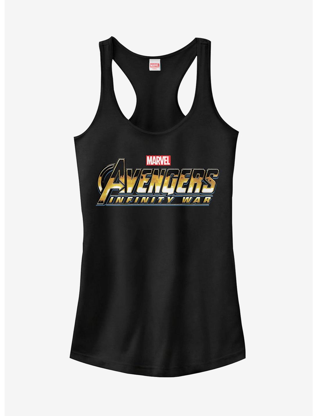 T-shirt Fille Marvel Avengers : Infinity War Logo Classique