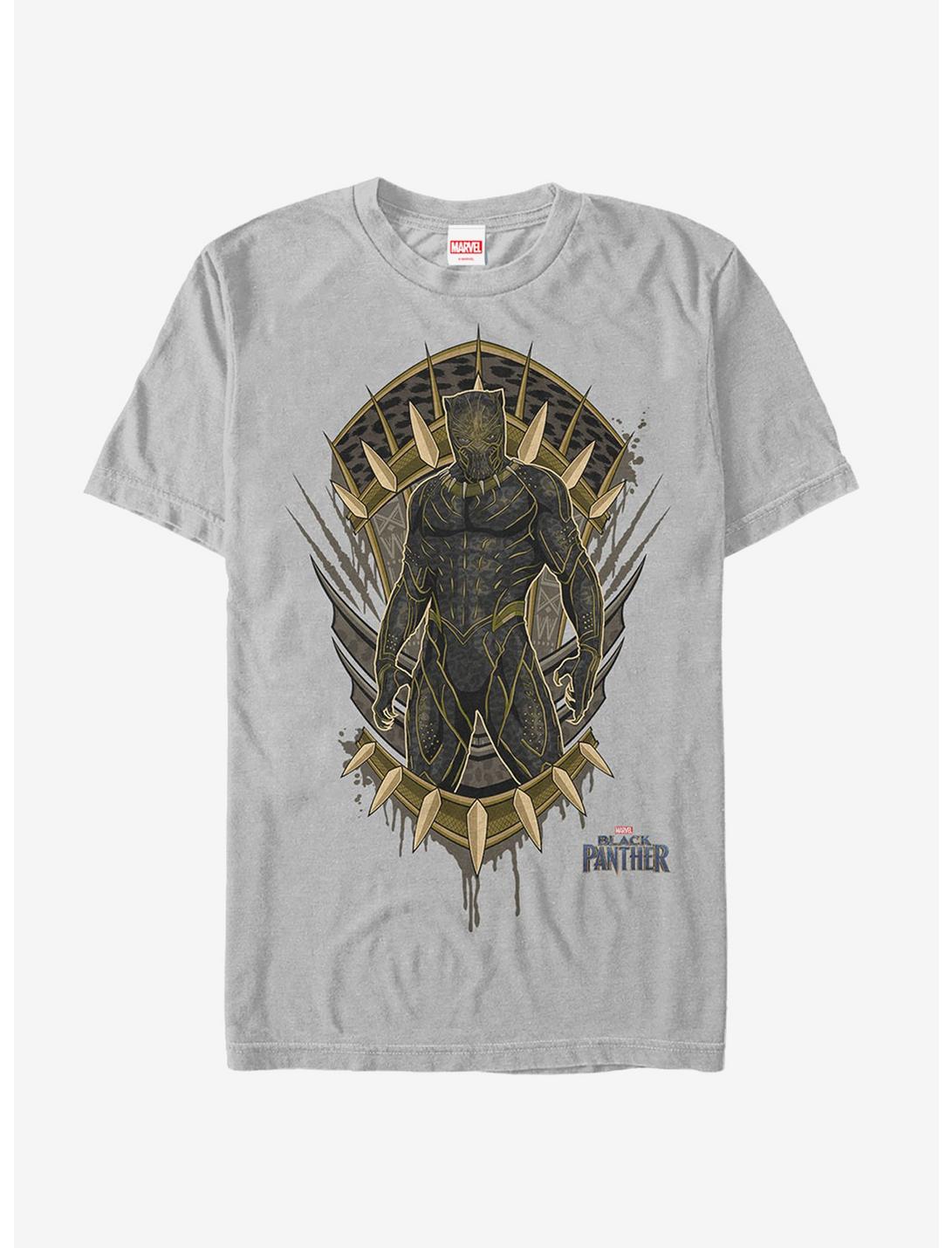 T-shirt Marvel Panthère Noire 2018 avec emblème Griffe
