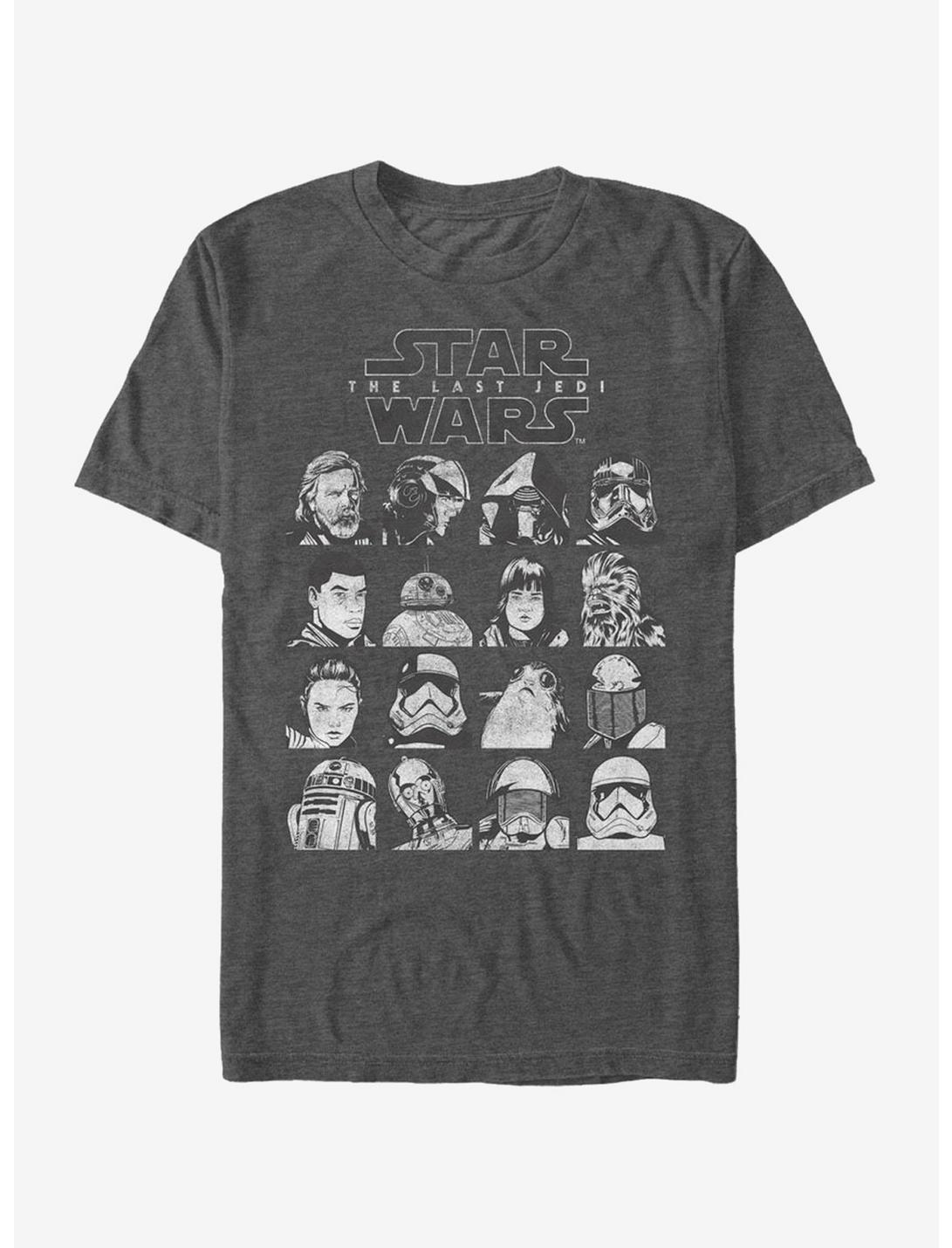 Star Wars Character Page T-Shirt