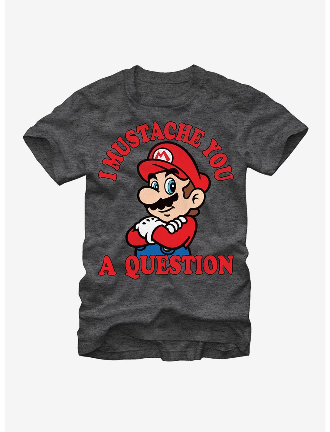 Nintendo Mario Mustache T-Shirt