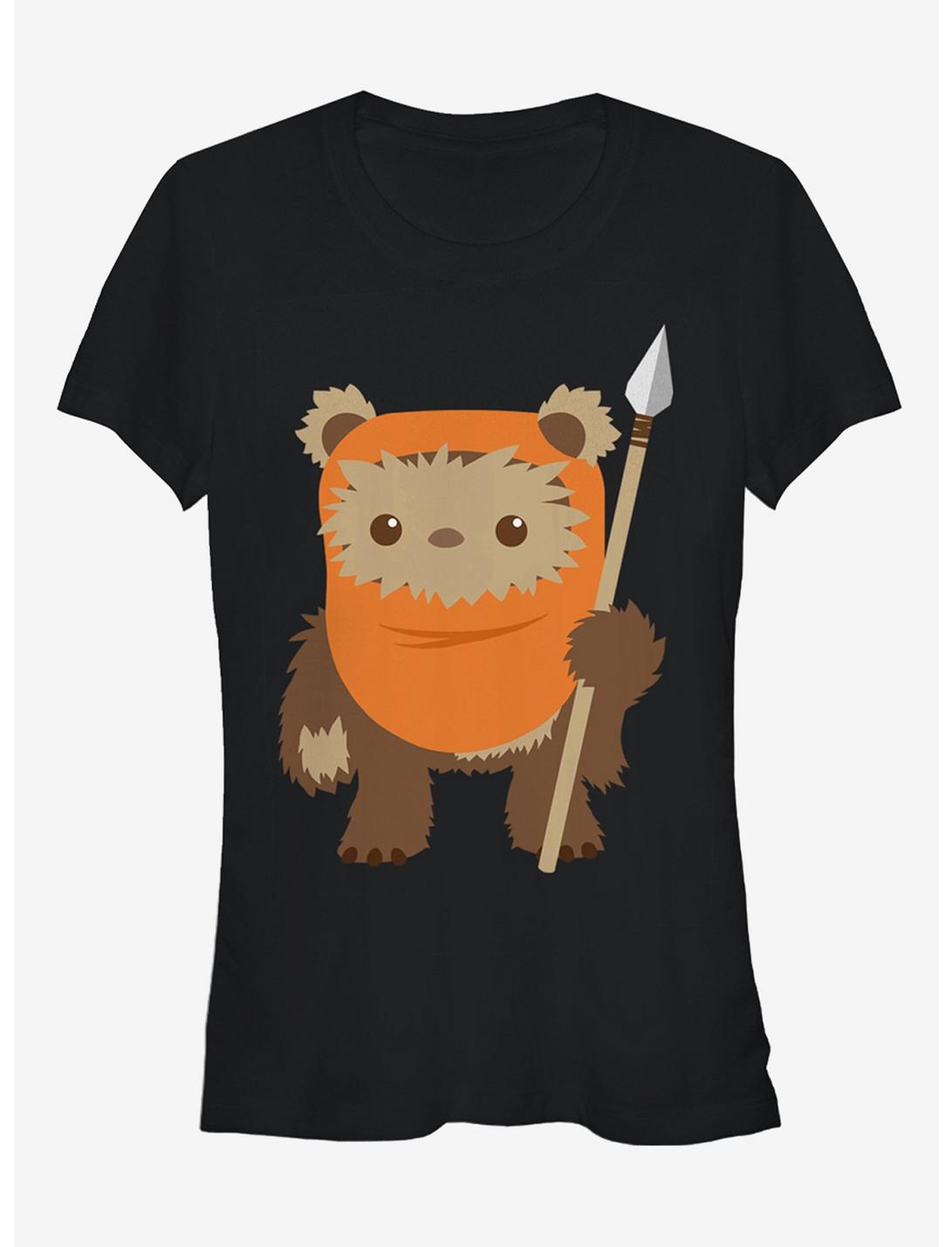 T-shirt fille Star Wars Wicket Ewok Dessin animé