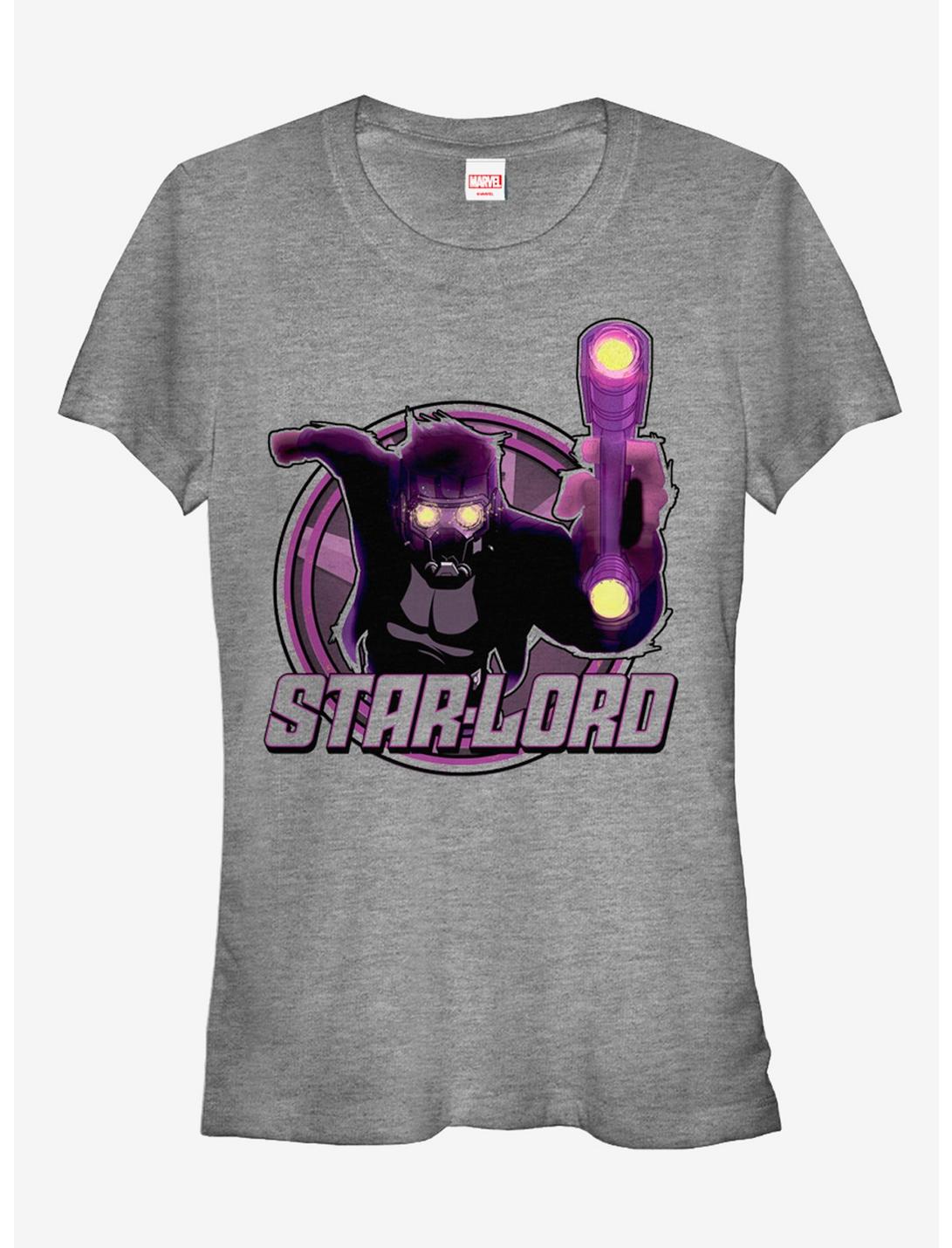 Marvel Guardians of the Galaxy Star-Lord Weapon Girls T-Shirt