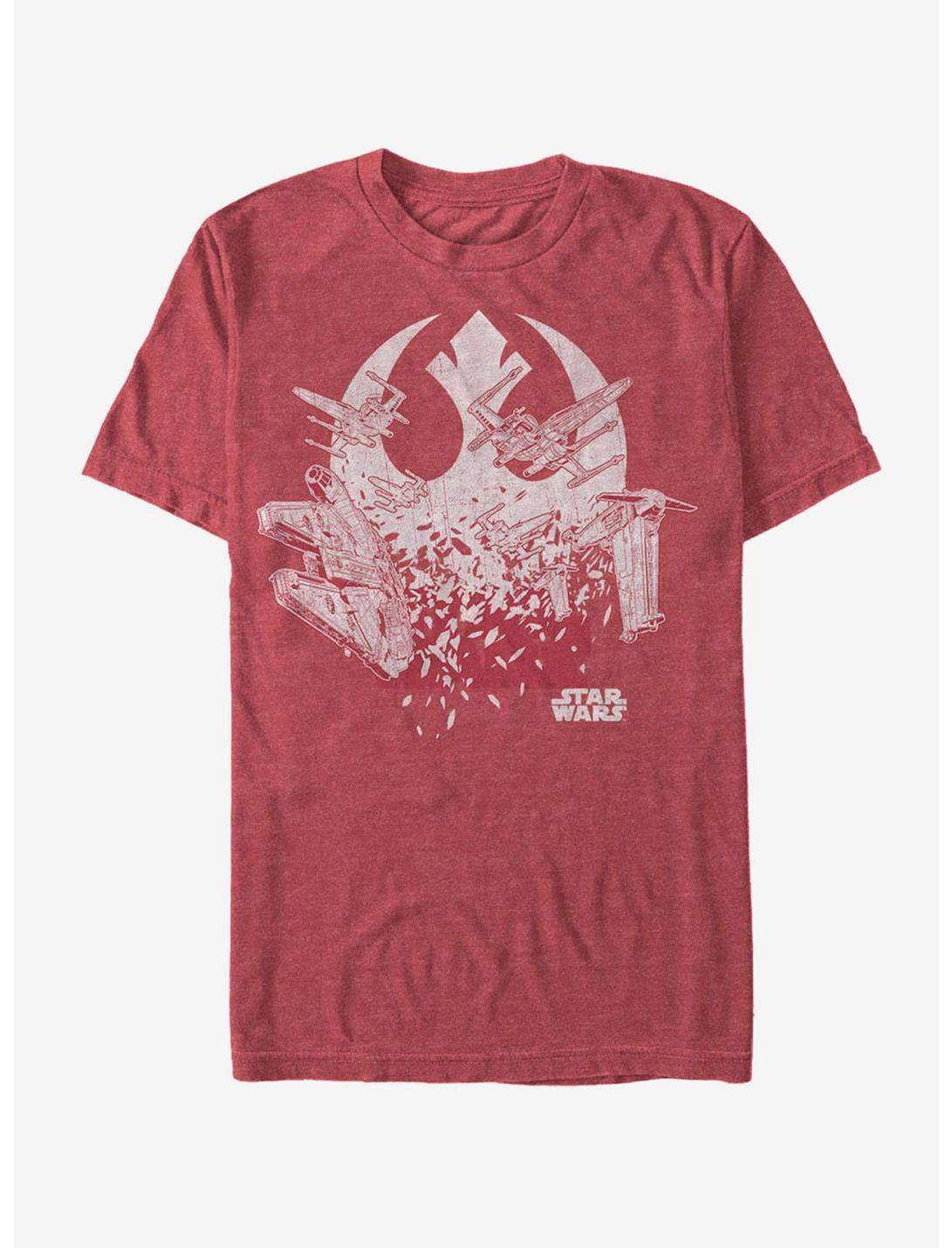 T-shirt Le Vaisseau Rebelle Éclat de Star Wars