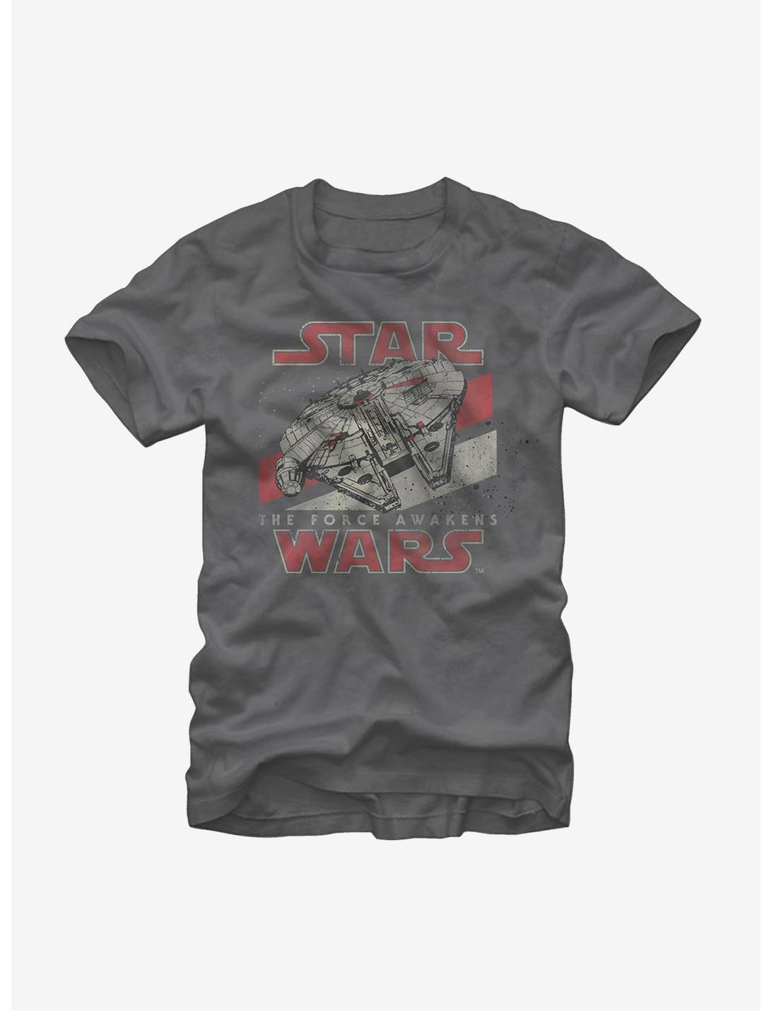 Star Wars The Force Awakens Episode VII Millennium Falcon T-Shirt