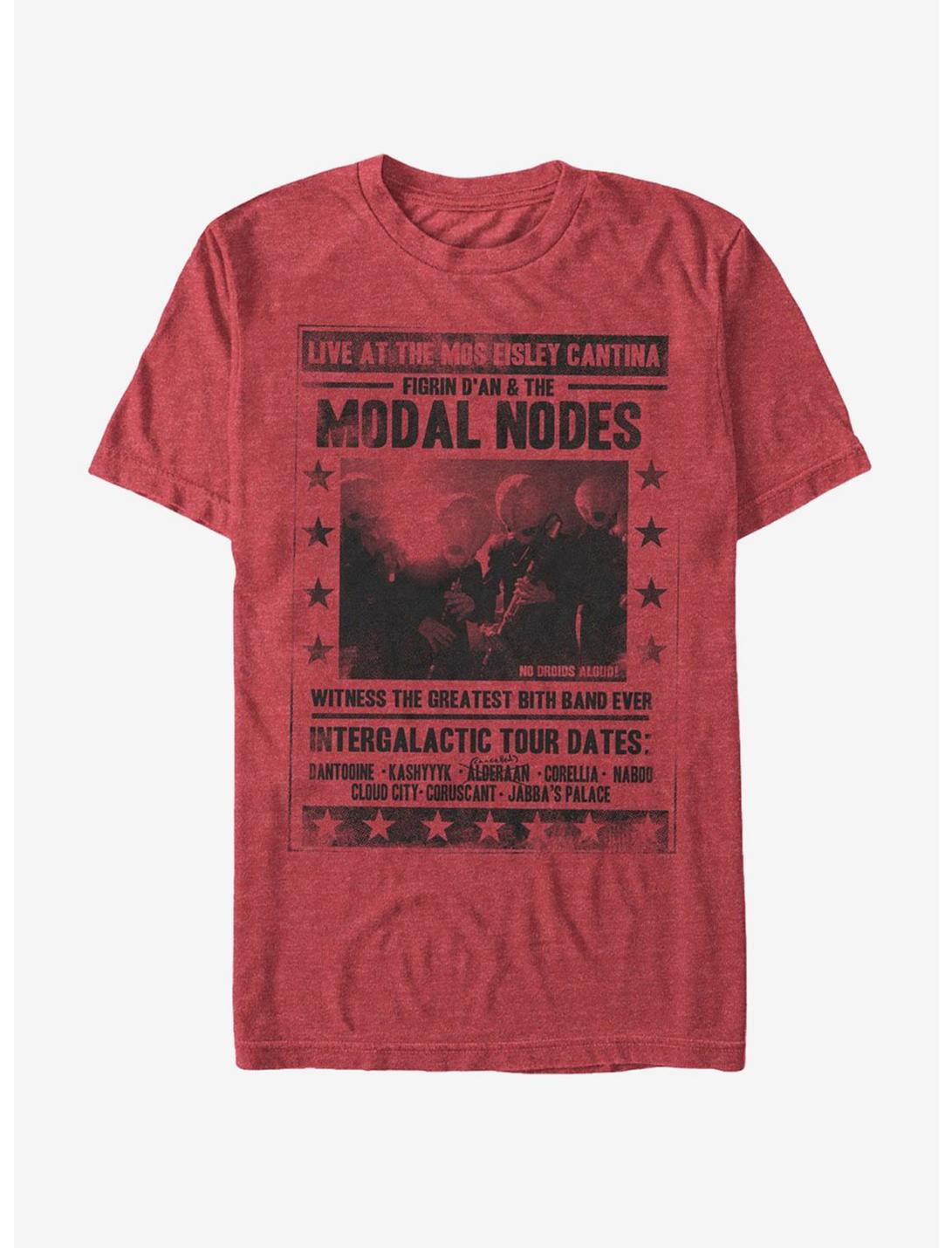 Star Wars Modal Nodes Tour Dates T-Shirt