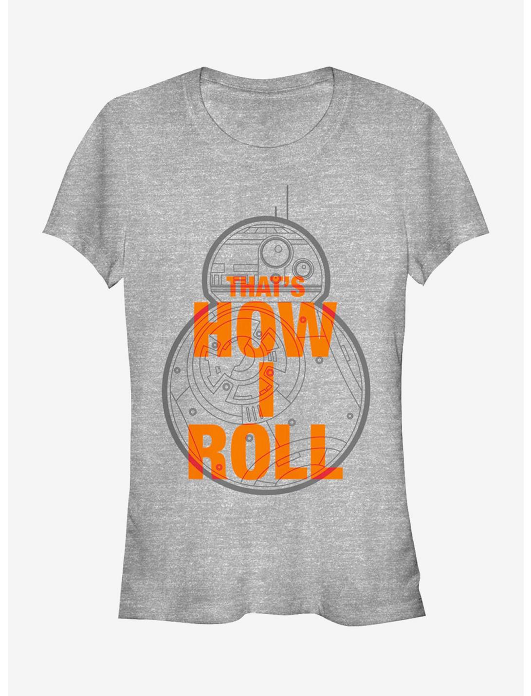 Star Wars BB-8 That's How I Roll Girls T-Shirt